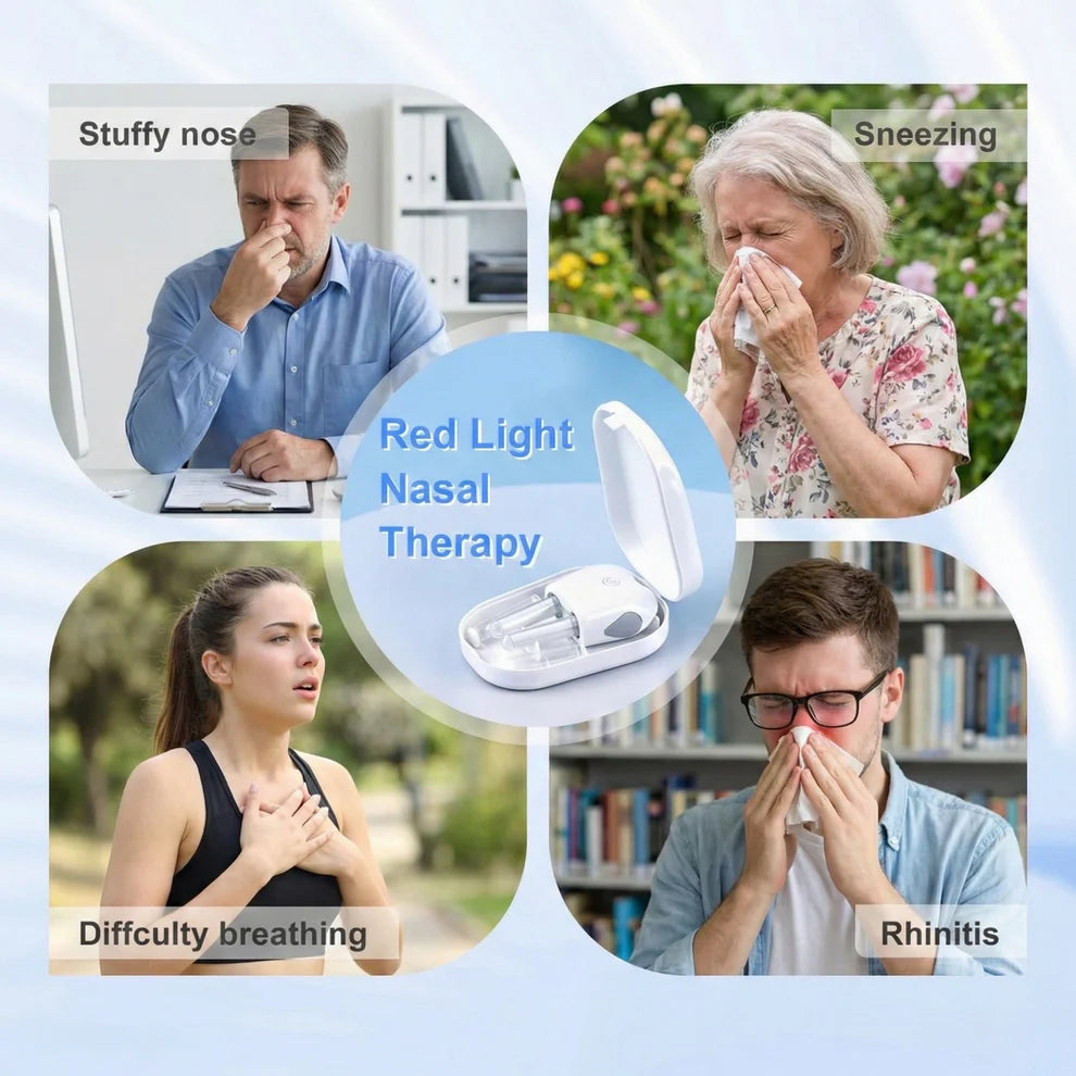 NasalGlow Smart Red Light Therapy Device